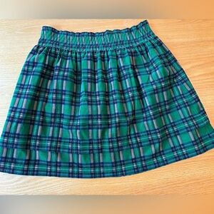 Vintage Kenzo Jungle Plaid Skirt